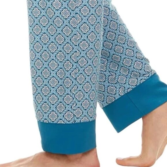 NWT - FN By Flora Nikrooz Women's 2 Pieces Soft Notch Collar Pajama Set – Size M - Picture 3 of 7